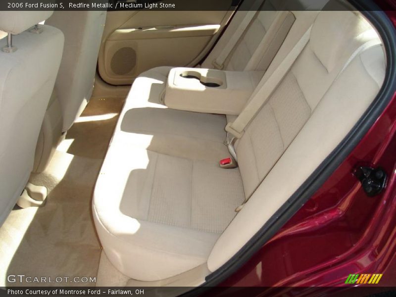 Redfire Metallic / Medium Light Stone 2006 Ford Fusion S