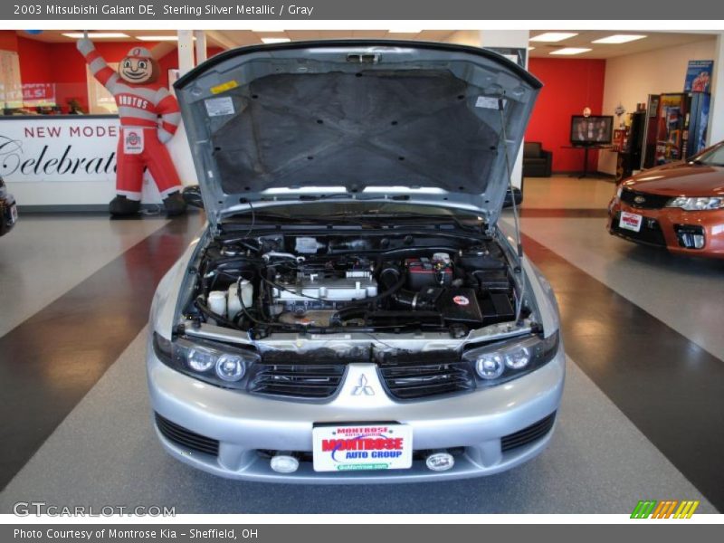 Sterling Silver Metallic / Gray 2003 Mitsubishi Galant DE