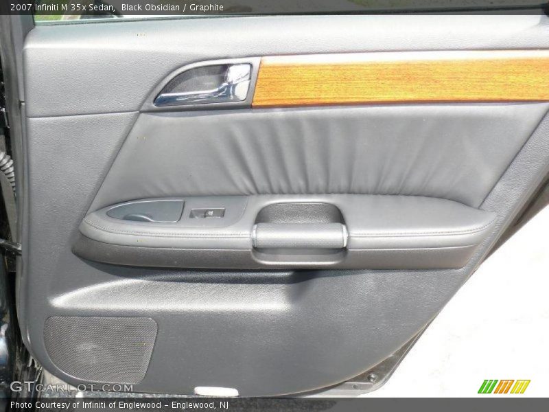 Black Obsidian / Graphite 2007 Infiniti M 35x Sedan