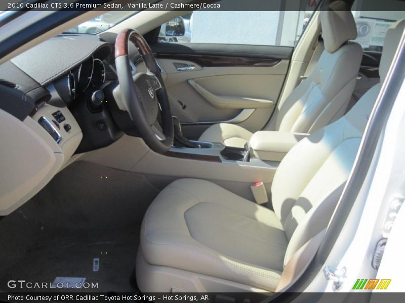 Vanilla Latte / Cashmere/Cocoa 2010 Cadillac CTS 3.6 Premium Sedan