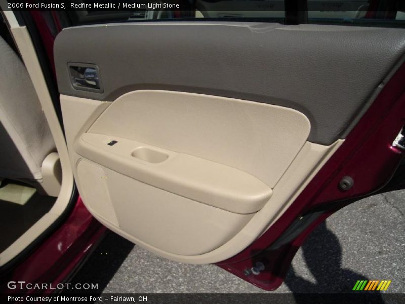 Redfire Metallic / Medium Light Stone 2006 Ford Fusion S