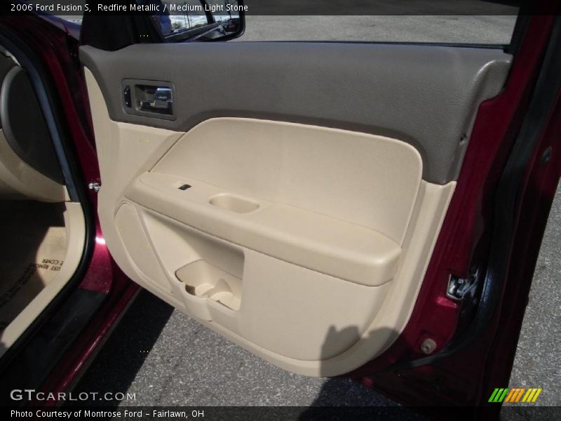 Redfire Metallic / Medium Light Stone 2006 Ford Fusion S