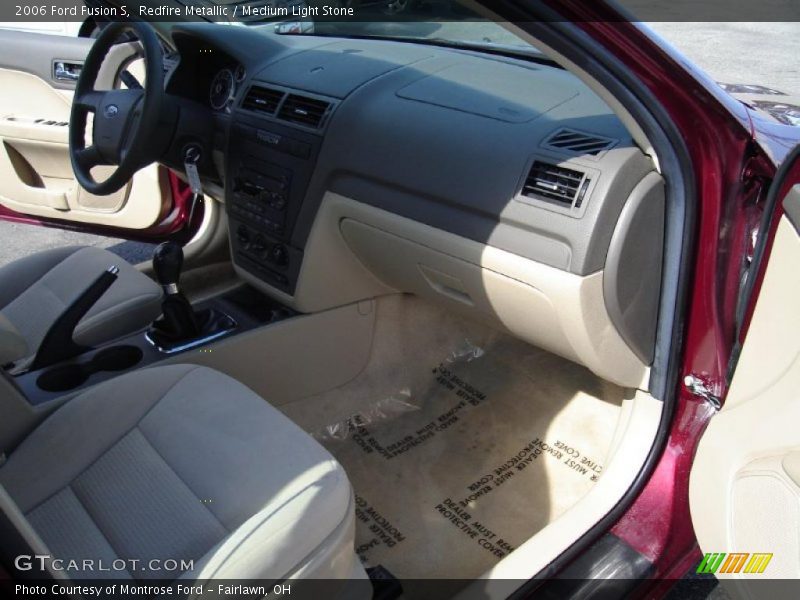 Redfire Metallic / Medium Light Stone 2006 Ford Fusion S