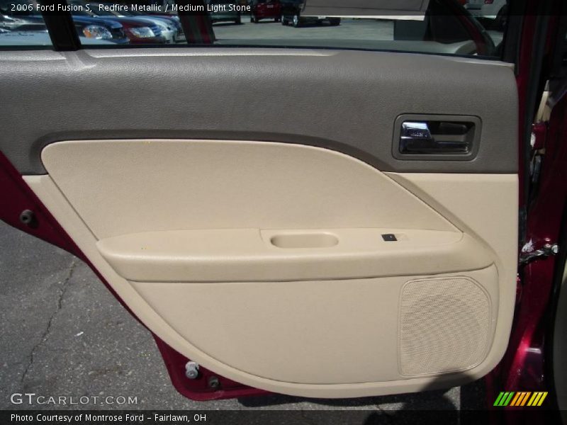 Redfire Metallic / Medium Light Stone 2006 Ford Fusion S