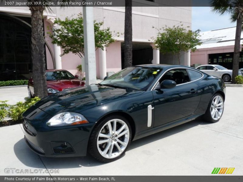 British Racing Green / Charcoal 2007 Jaguar XK XKR Coupe