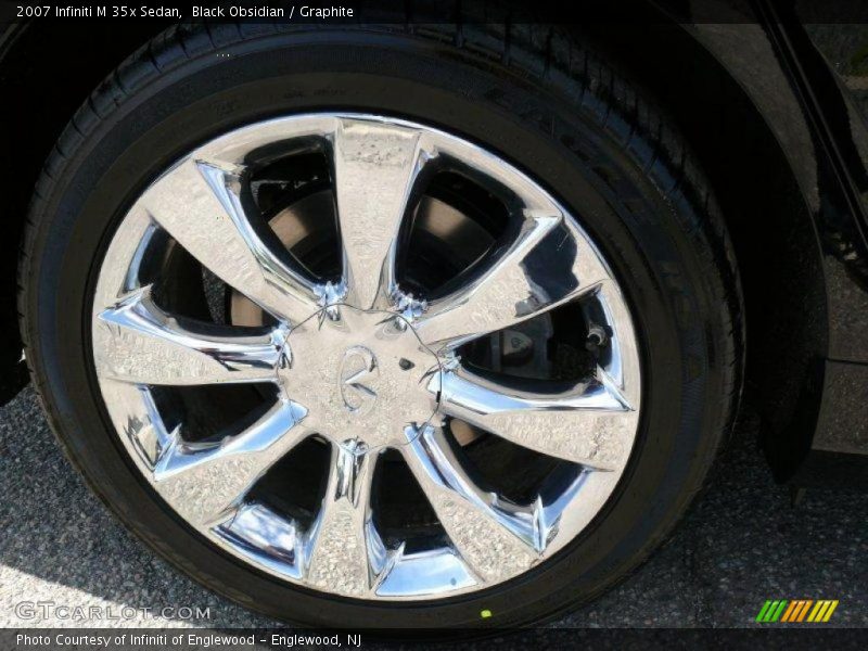 Black Obsidian / Graphite 2007 Infiniti M 35x Sedan