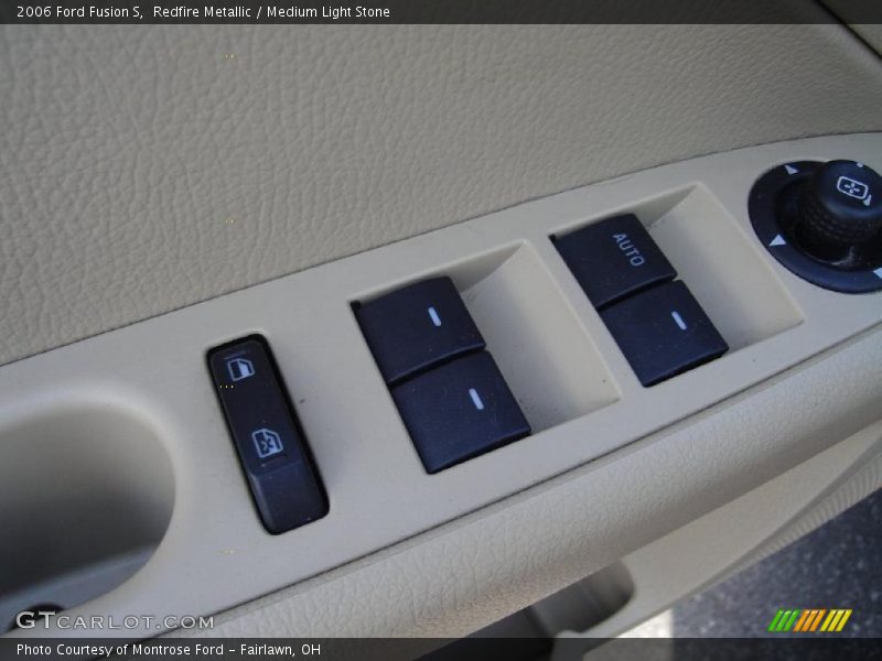 Redfire Metallic / Medium Light Stone 2006 Ford Fusion S
