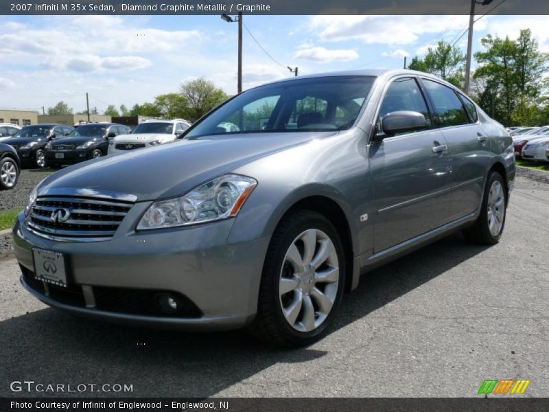 Diamond Graphite Metallic / Graphite 2007 Infiniti M 35x Sedan