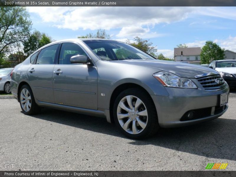 Diamond Graphite Metallic / Graphite 2007 Infiniti M 35x Sedan