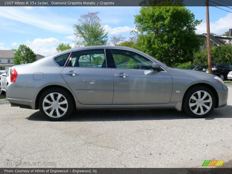 Diamond Graphite Metallic / Graphite 2007 Infiniti M 35x Sedan