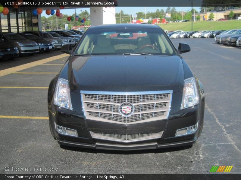 Black Raven / Cashmere/Cocoa 2010 Cadillac CTS 3.6 Sedan