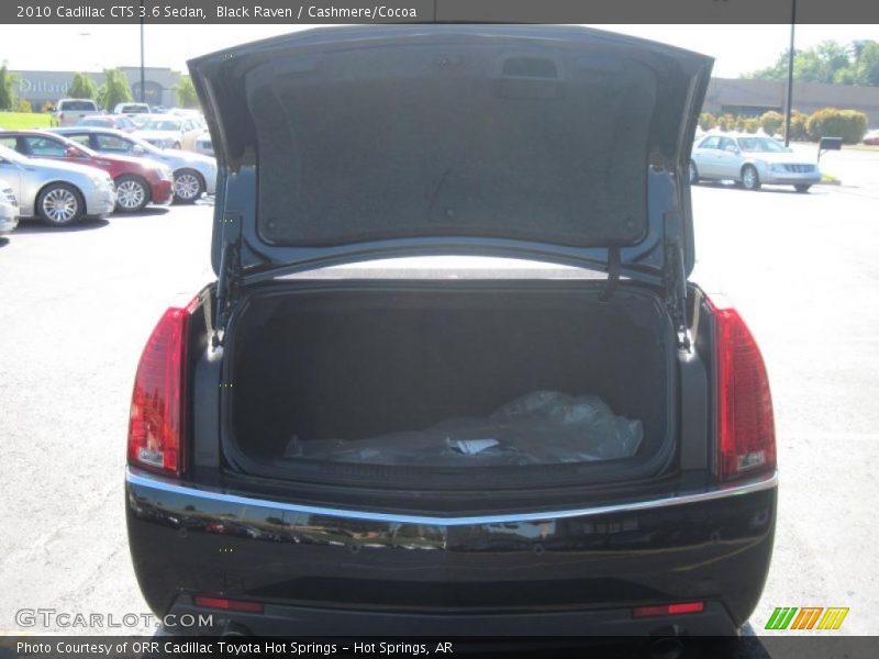 Black Raven / Cashmere/Cocoa 2010 Cadillac CTS 3.6 Sedan