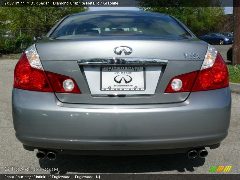 Diamond Graphite Metallic / Graphite 2007 Infiniti M 35x Sedan