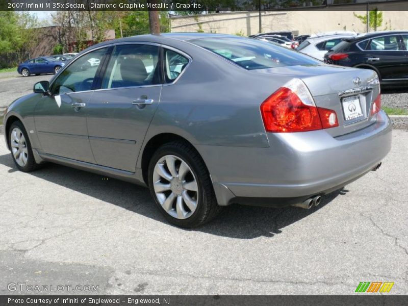 Diamond Graphite Metallic / Graphite 2007 Infiniti M 35x Sedan