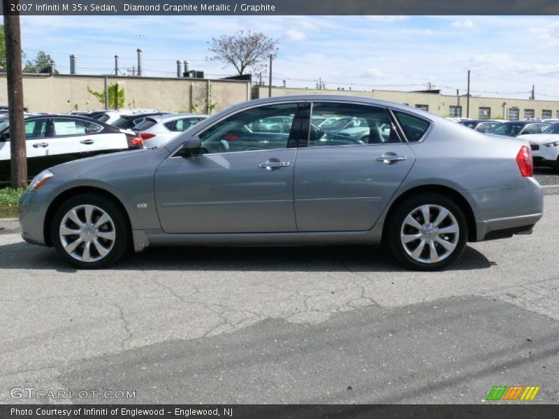 Diamond Graphite Metallic / Graphite 2007 Infiniti M 35x Sedan