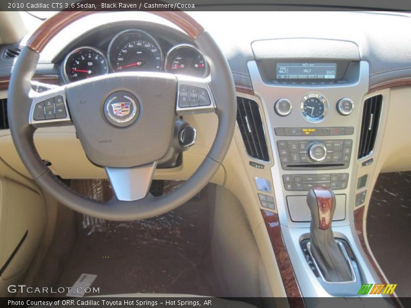 Black Raven / Cashmere/Cocoa 2010 Cadillac CTS 3.6 Sedan