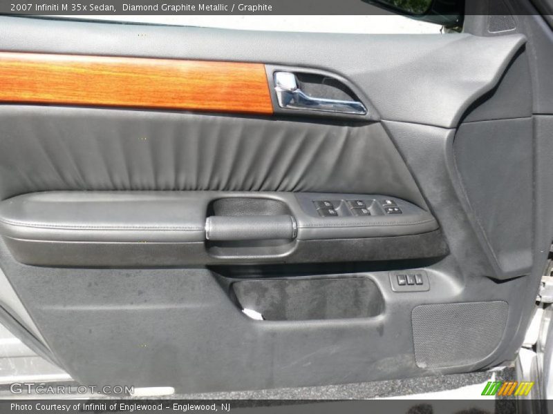 Diamond Graphite Metallic / Graphite 2007 Infiniti M 35x Sedan