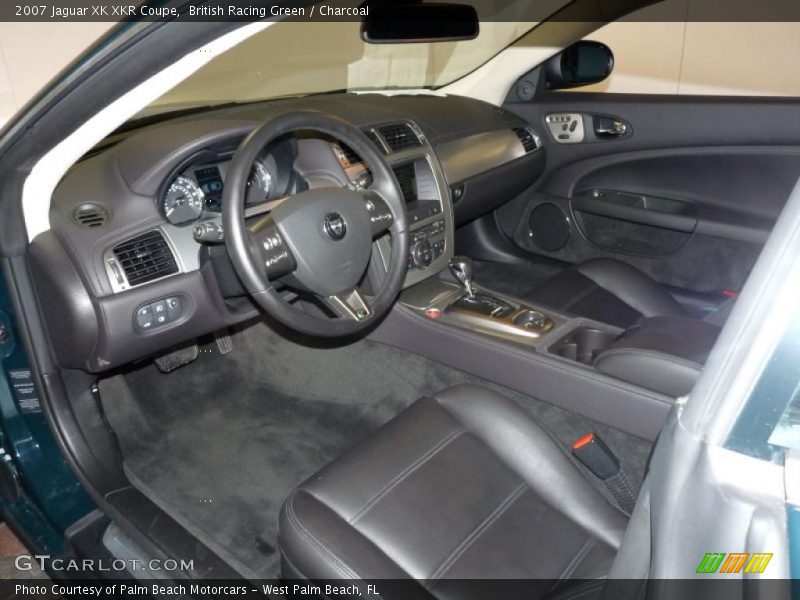British Racing Green / Charcoal 2007 Jaguar XK XKR Coupe