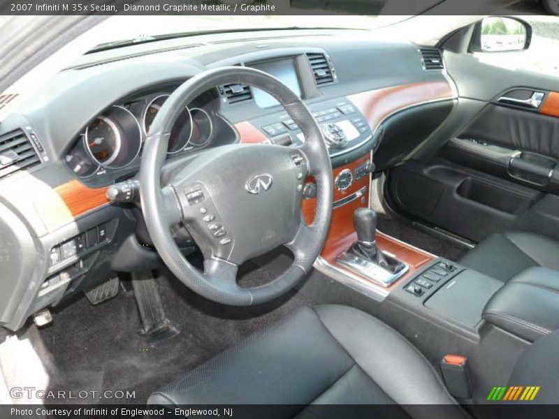 Diamond Graphite Metallic / Graphite 2007 Infiniti M 35x Sedan