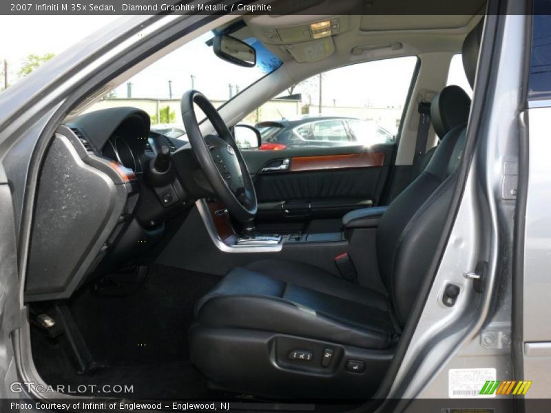 Diamond Graphite Metallic / Graphite 2007 Infiniti M 35x Sedan