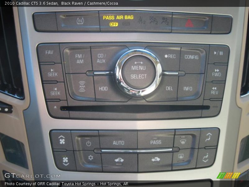 Black Raven / Cashmere/Cocoa 2010 Cadillac CTS 3.6 Sedan