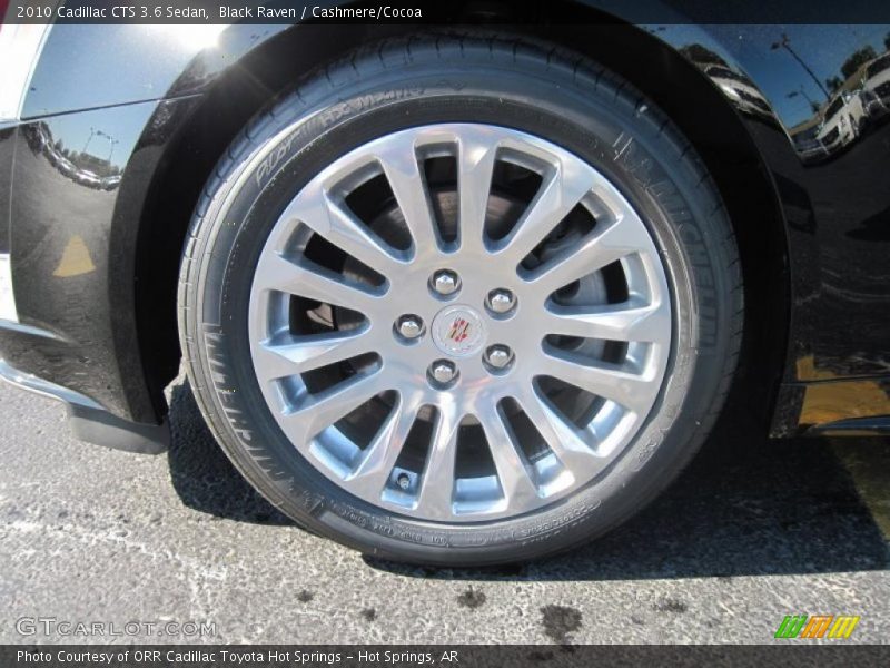 Black Raven / Cashmere/Cocoa 2010 Cadillac CTS 3.6 Sedan