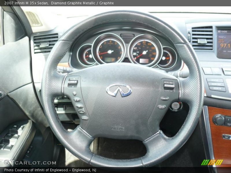 Diamond Graphite Metallic / Graphite 2007 Infiniti M 35x Sedan