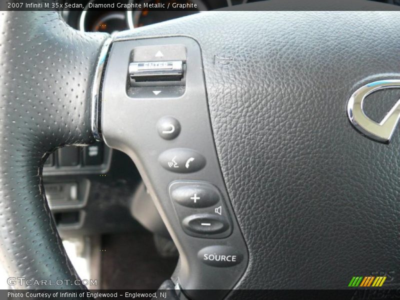 Diamond Graphite Metallic / Graphite 2007 Infiniti M 35x Sedan