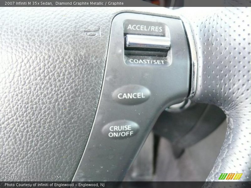 Diamond Graphite Metallic / Graphite 2007 Infiniti M 35x Sedan