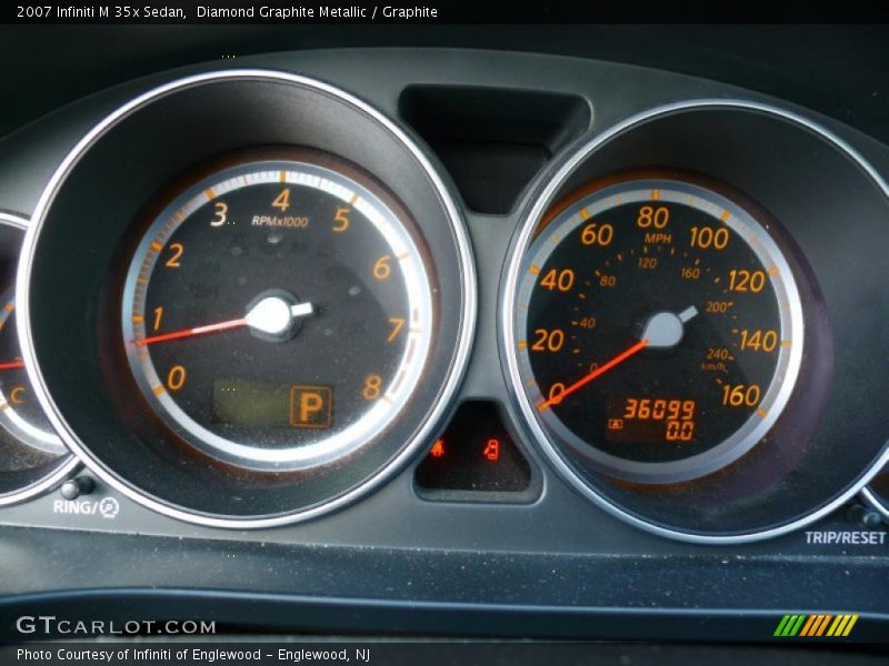 Diamond Graphite Metallic / Graphite 2007 Infiniti M 35x Sedan