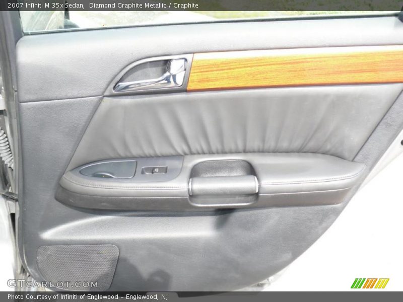 Diamond Graphite Metallic / Graphite 2007 Infiniti M 35x Sedan