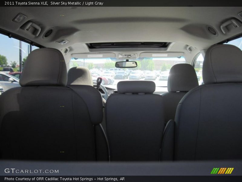 Silver Sky Metallic / Light Gray 2011 Toyota Sienna XLE