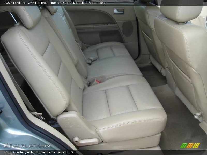 Titanium Green Metallic / Pebble Beige 2007 Ford Freestyle Limited