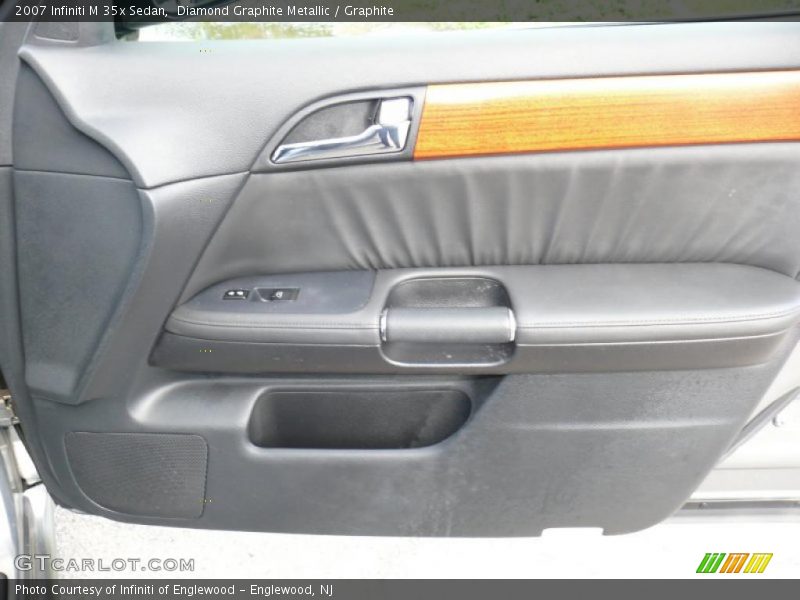 Diamond Graphite Metallic / Graphite 2007 Infiniti M 35x Sedan