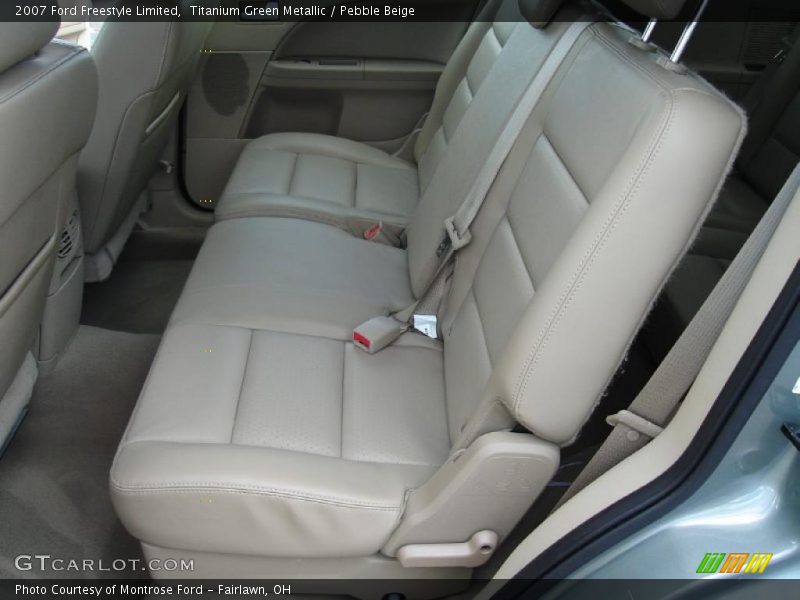 Titanium Green Metallic / Pebble Beige 2007 Ford Freestyle Limited