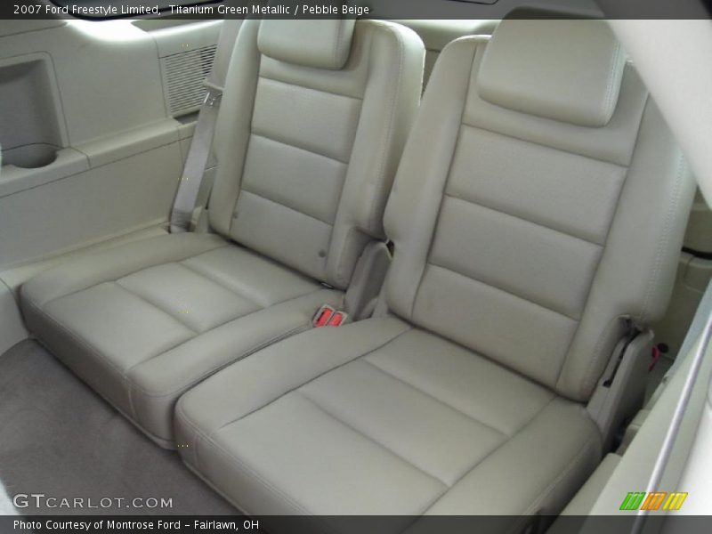 Titanium Green Metallic / Pebble Beige 2007 Ford Freestyle Limited