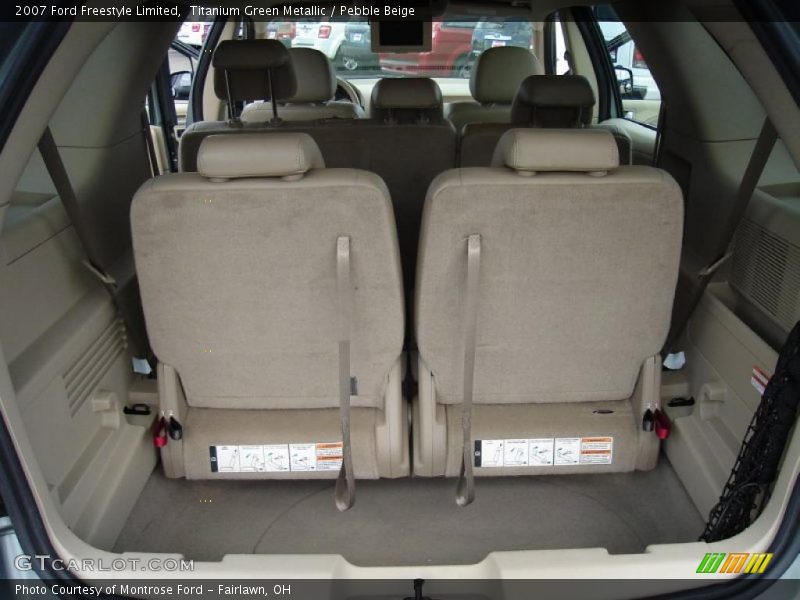 Titanium Green Metallic / Pebble Beige 2007 Ford Freestyle Limited