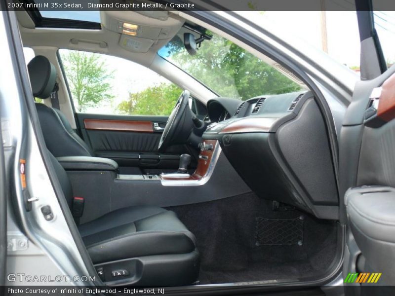 Diamond Graphite Metallic / Graphite 2007 Infiniti M 35x Sedan