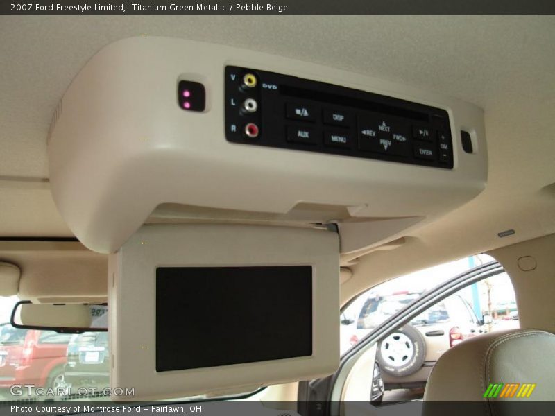 Titanium Green Metallic / Pebble Beige 2007 Ford Freestyle Limited