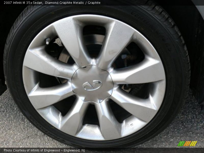 Diamond Graphite Metallic / Graphite 2007 Infiniti M 35x Sedan