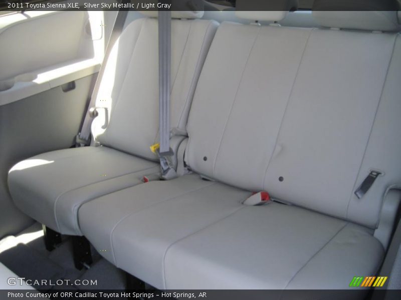 Silver Sky Metallic / Light Gray 2011 Toyota Sienna XLE