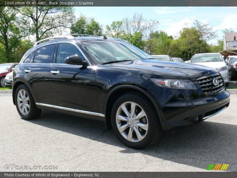 Black Obsidian / Graphite 2006 Infiniti FX 45 AWD