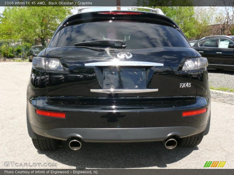 Black Obsidian / Graphite 2006 Infiniti FX 45 AWD
