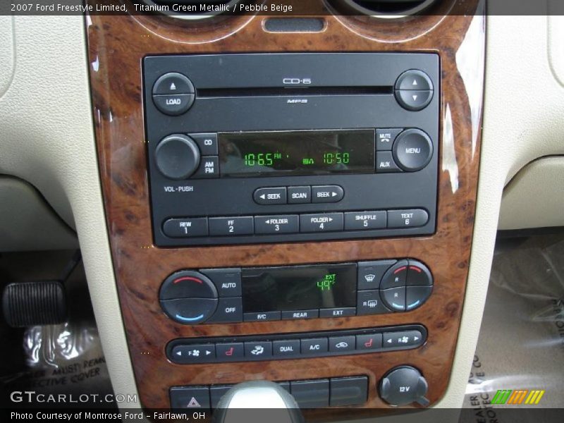 Titanium Green Metallic / Pebble Beige 2007 Ford Freestyle Limited