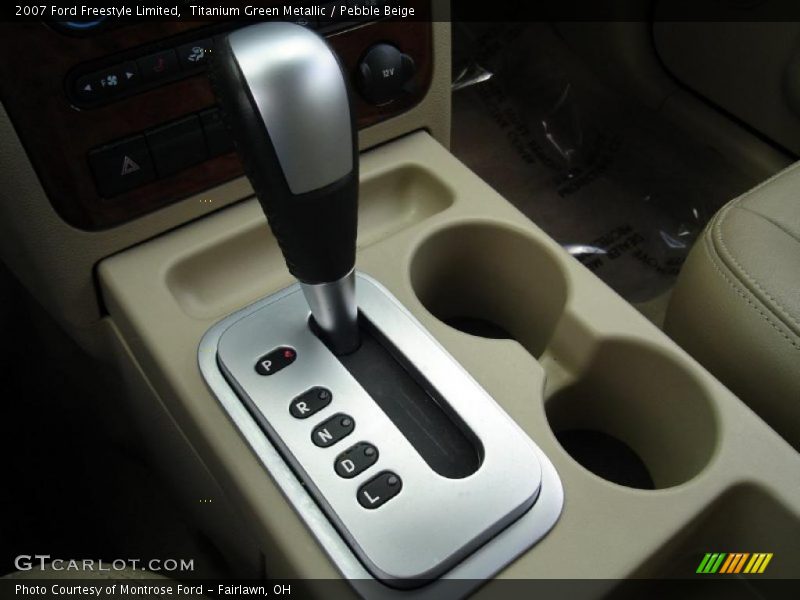 Titanium Green Metallic / Pebble Beige 2007 Ford Freestyle Limited