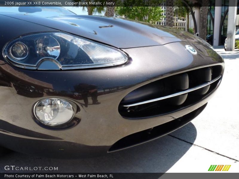 Copper Black Metallic / Ivory 2006 Jaguar XK XK8 Convertible