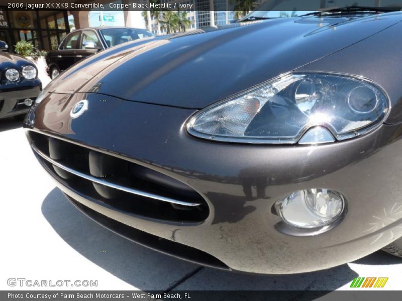 Copper Black Metallic / Ivory 2006 Jaguar XK XK8 Convertible