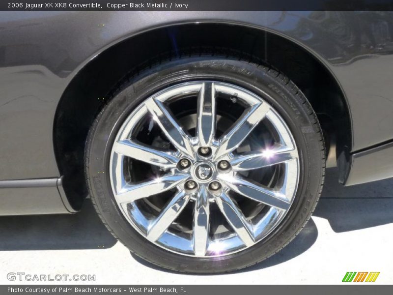 Copper Black Metallic / Ivory 2006 Jaguar XK XK8 Convertible