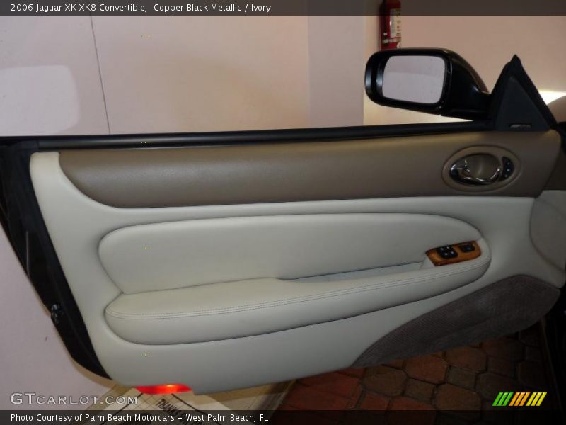 Copper Black Metallic / Ivory 2006 Jaguar XK XK8 Convertible