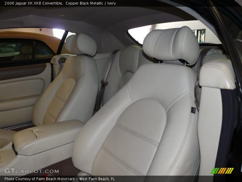 Copper Black Metallic / Ivory 2006 Jaguar XK XK8 Convertible